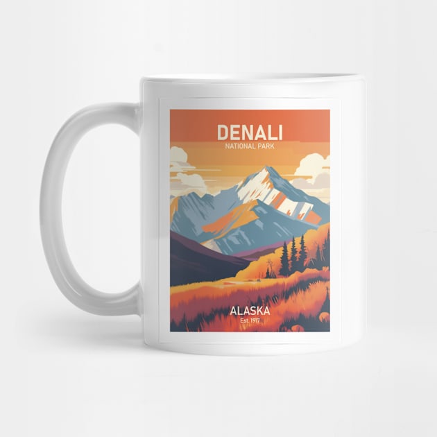 DENALI NATIONAL PARK by MarkedArtPrints